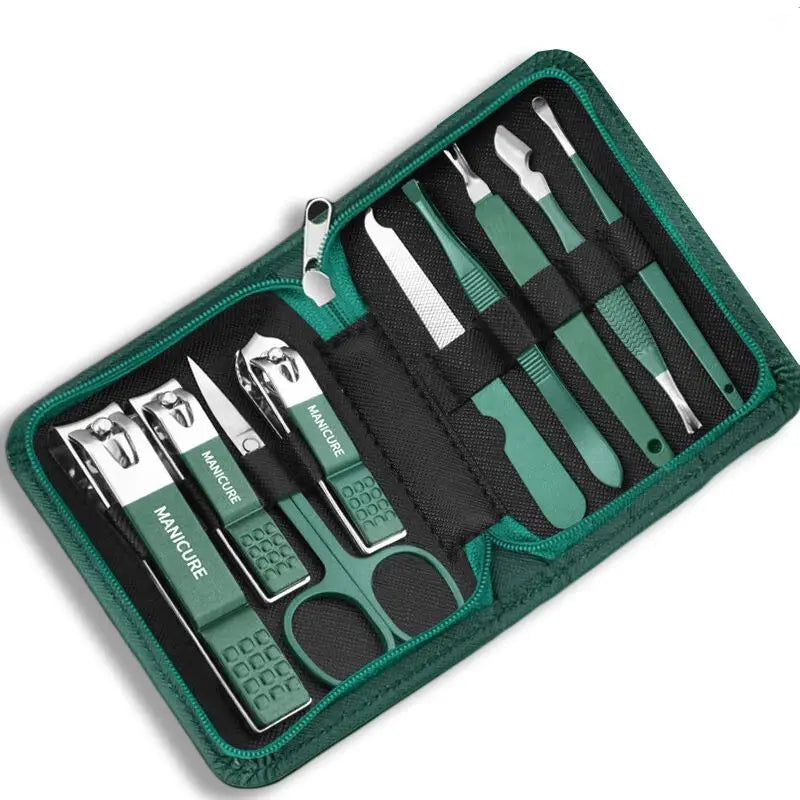 Professional 7/10/12/18 Piece Nail Care Kit