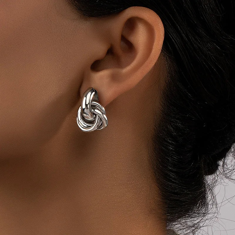 KnotChic Hoop Earrings