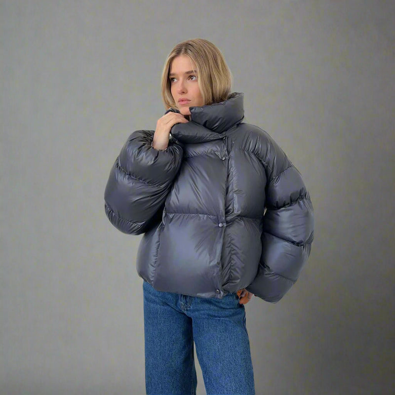 Cropped Puffer Parka