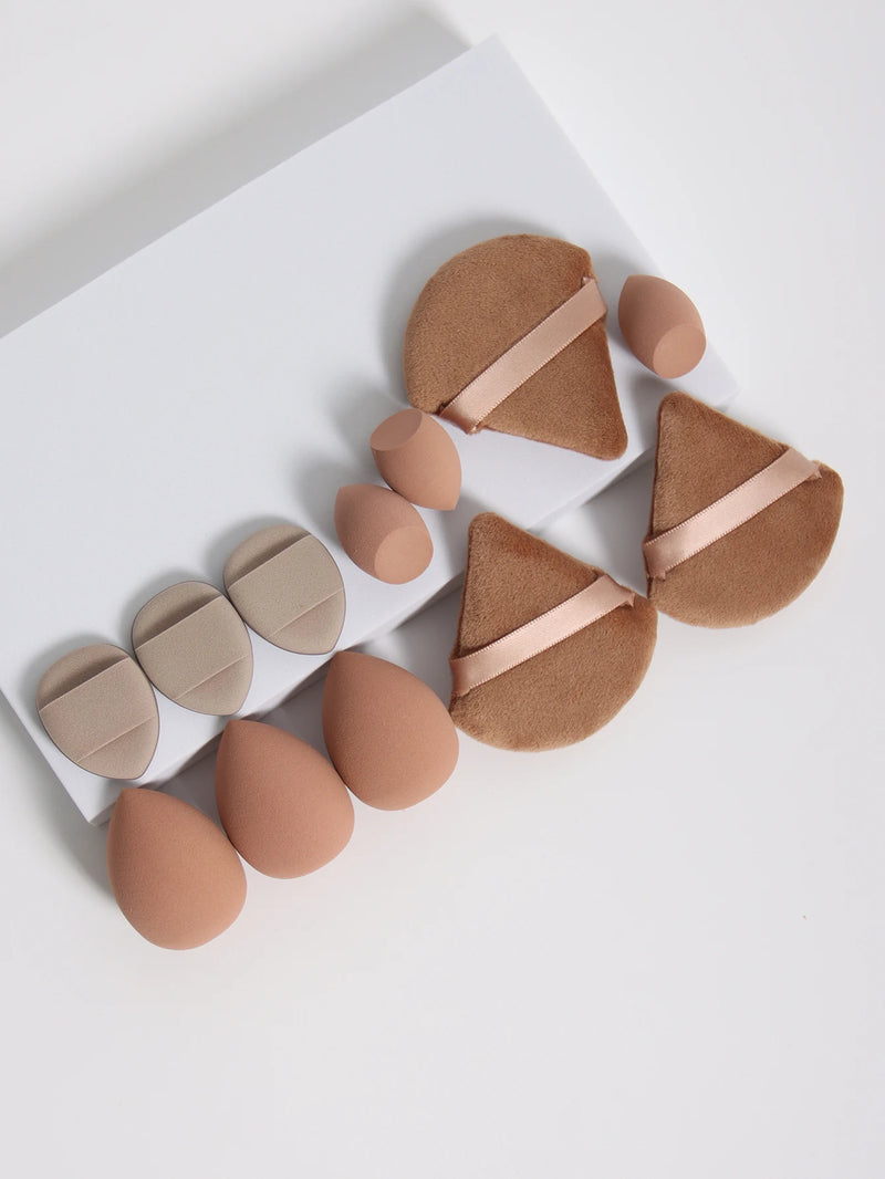 12-Piece All-Purpose Makeup Sponge Set