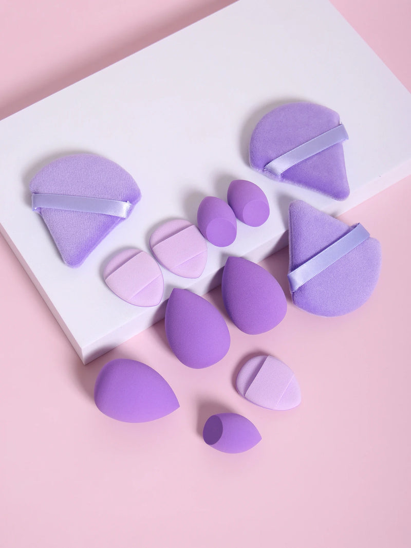 12-Piece All-Purpose Makeup Sponge Set