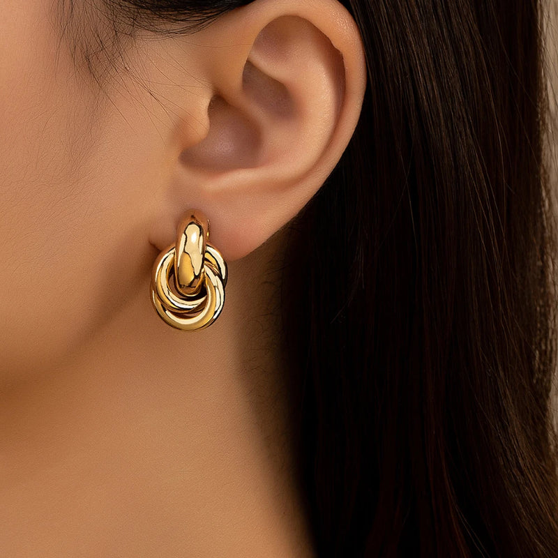 KnotChic Hoop Earrings