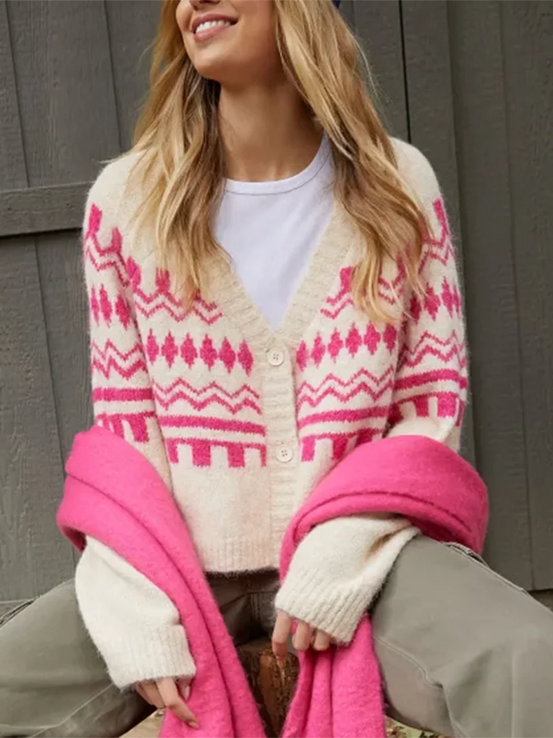 Chunky Cable Knit Cardigan