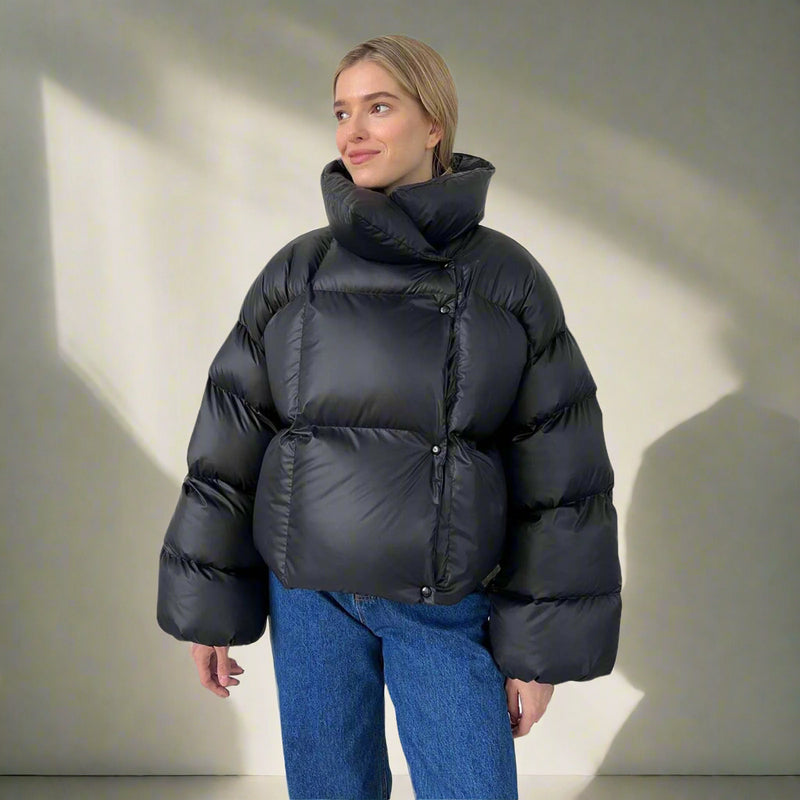 Cropped Puffer Parka