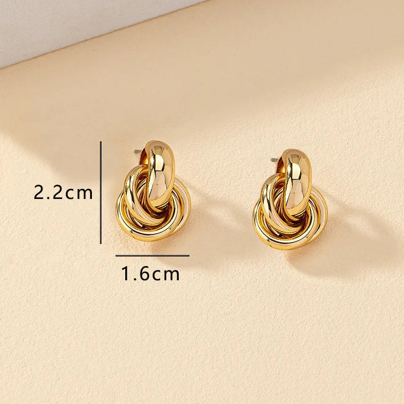 KnotChic Hoop Earrings