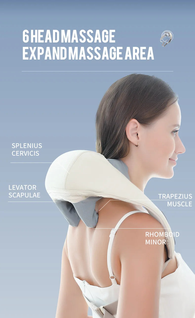 Shawl Neck And Back Massager