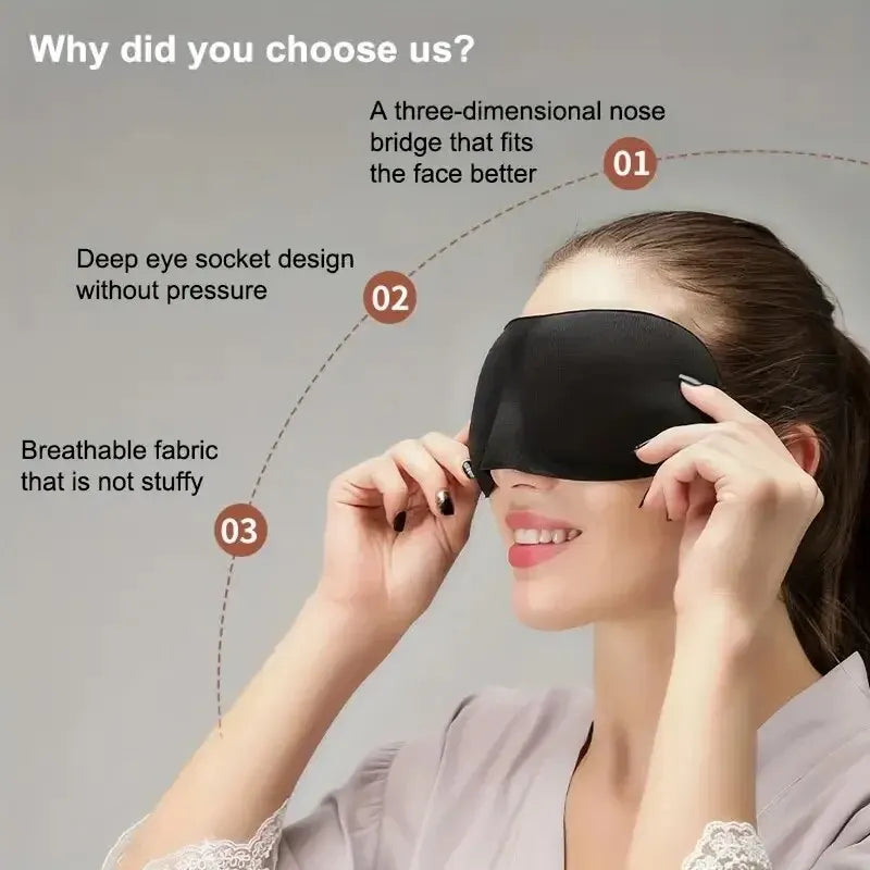 3D Stereoscopic Sleep Eye Mask